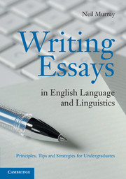 Writing Essays in English Language and Linguistics