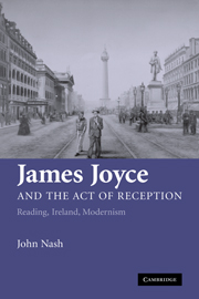 James Joyce and the Act of Reception