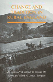Change and Tradition in Rural England