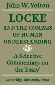 Locke and the Compass of Human Understanding