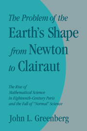 The Problem of the Earth's Shape from Newton to Clairaut