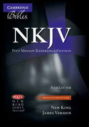 NKJV Pitt Minion Reference Bible, Brown Goatskin Leather, Red-letter Text, NK446XR