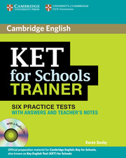 KET for Schools Trainer