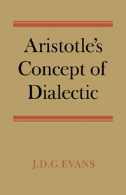 Aristotle's Concept of Dialectic