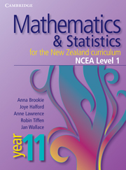 Picture of Mathematics and Statistics for the New Zealand Curriculum Year 11 NCEA Level 1