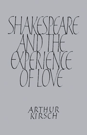 Shakespeare and Experience of Love