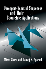 Davenport–Schinzel Sequences and their Geometric Applications