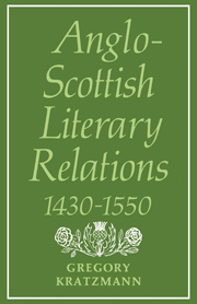 Anglo-Scottish Literary Relations 1430–1550