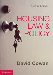 Housing Law and Policy