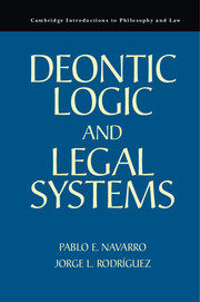 Deontic Logic and Legal Systems