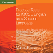 Practice Tests for IGCSE English as a Second Language: Listening and ...