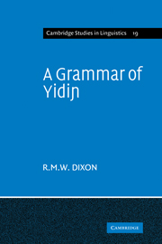 A Grammar of Yidin