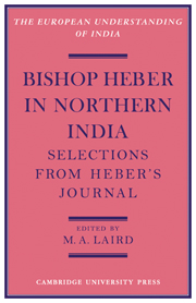 Bishop Heber in Northern India