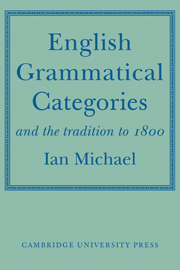 English Grammatical Categories