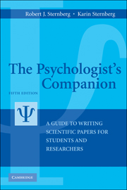 The Psychologist's Companion