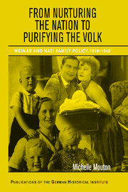 From Nurturing the Nation to Purifying the Volk