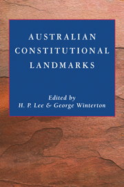 Australian Constitutional Landmarks