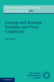 Forcing with Random Variables and Proof Complexity