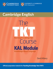 The TKT Course KAL Module 