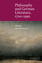 Philosophy and German Literature, 1700–1990