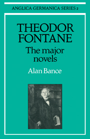 Theodor Fontane: The Major Novels