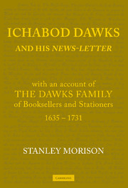 Ichabod Dawks and his Newsletter