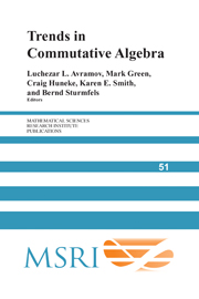 Trends in Commutative Algebra