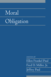 Moral Obligation