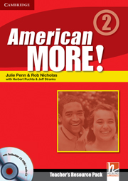 American More! Level 2 Teacher's Resource Pack with Testbuilder CD-ROM/Audio CD