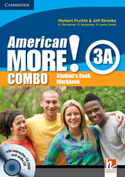 American More! Level 3 Combo A with Audio CD/CD-ROM