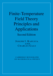 Finite-Temperature Field Theory | Theoretical physics and mathematical  physics