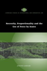 Necessity Proportionality And Use Force States Public International Law - 