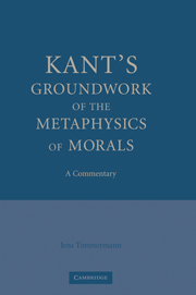 Kant's Groundwork of the Metaphysics of Morals