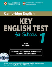 Cambridge KET for Schools 1