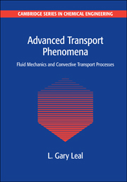 Advanced Transport Phenomena