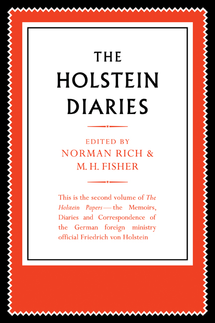 The Holstein Papers