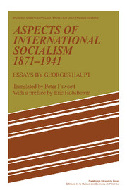 Aspects of International Socialism, 1871–1914