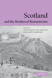 Scotland and the Borders of Romanticism