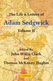 The Life and Letters of Adam Sedgwick