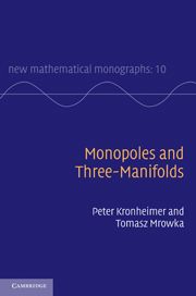 Monopoles and Three-Manifolds