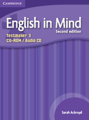 English in Mind Level 3 Testmaker CD-ROM and Audio CD