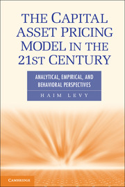 The Capital Asset Pricing Model in the 21st Century
