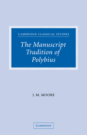 The Manuscript Tradition of Polybius