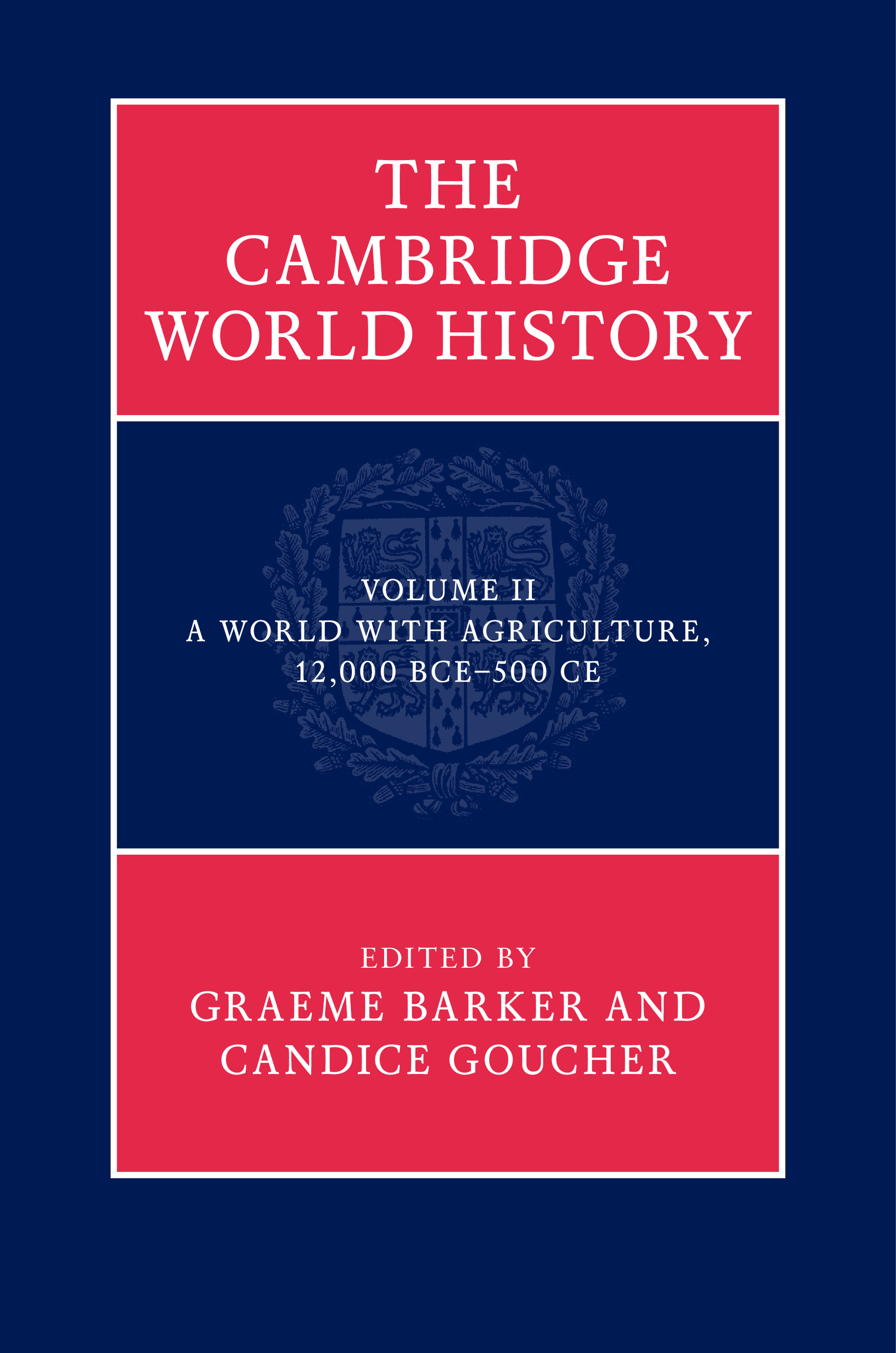 The Cambridge World History Regional history before 1500