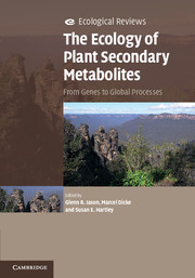 The Ecology of Plant Secondary Metabolites