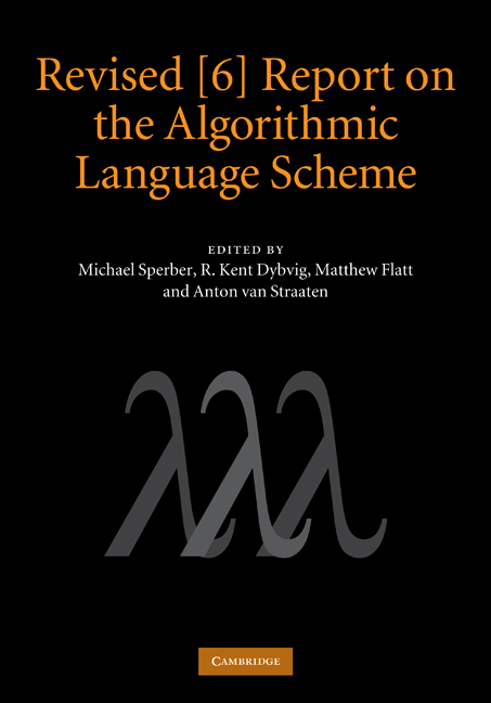 Revised [6] Report on the Algorithmic Language Scheme