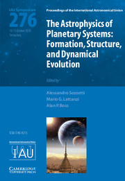 The Astrophysics of Planetary Systems (IAU S276)