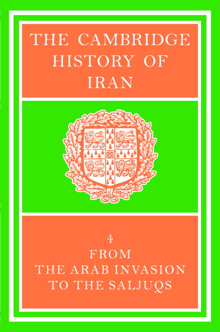 The Cambridge History of Iran