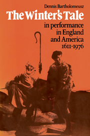 'The Winter's Tale' in Performance in England and America 1611–1976