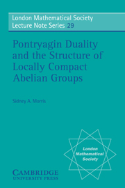 Pontryagin Duality and the Structure of Locally Compact Abelian Groups